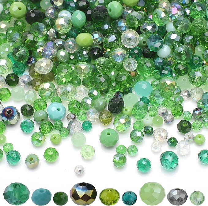 Briolette Crystal Glass Beads for Jewelry Making by KINGSHINE