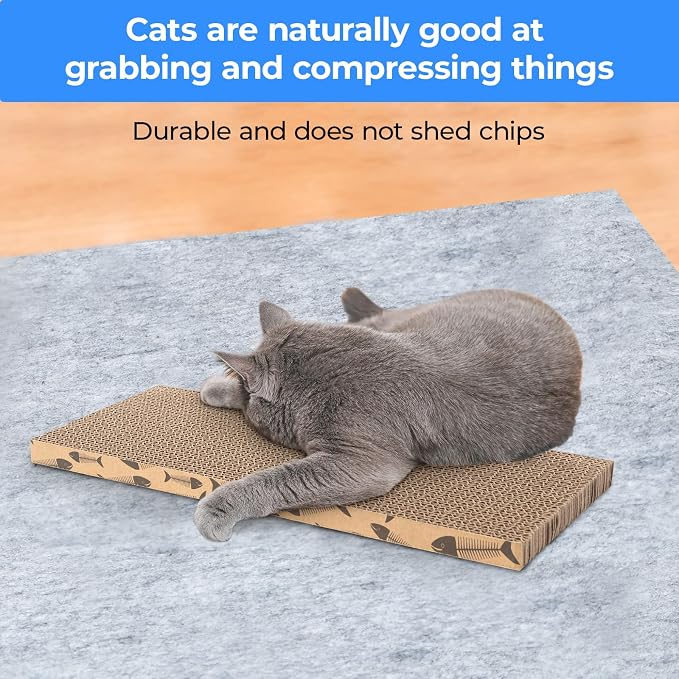 Mini Cat Scratching Board Small Cat Scratcher Cardboard Cat Scratch pad Cat - Image 4