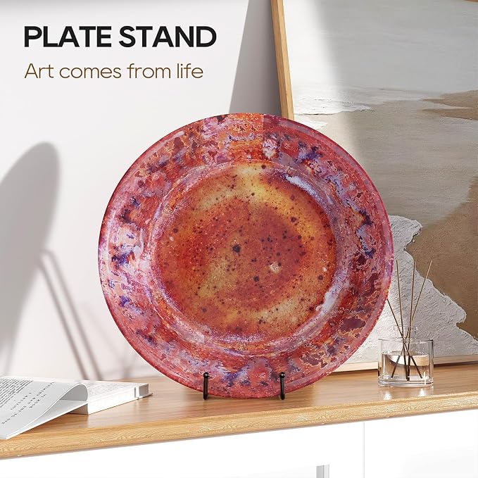 3 Pack 10 Inch Plate Stands for Display - Image 7