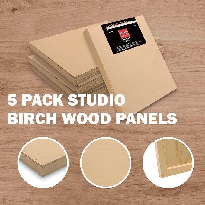 Cupohus Unfinished Wood Boards Canvas - Image 5