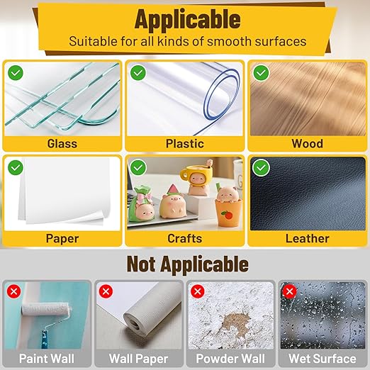 180 Pcs Removable Mounting Putty, Strong Double Sided Glue Adhesive Dots Clear Museum Sticky Tack for Action Figures Wall Hanging No Residue, 3/8"