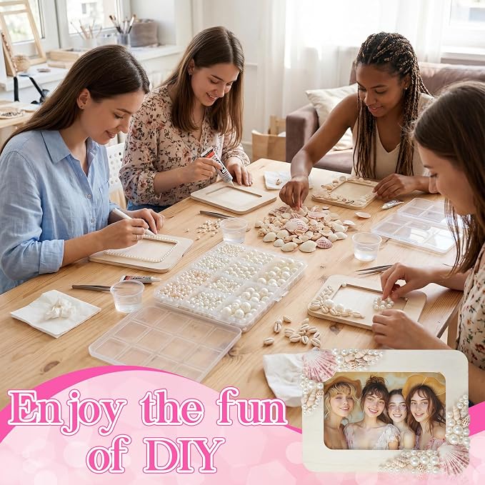Yousoontic 10 Sets DIY Picture Frame Craft Kit - Image 5
