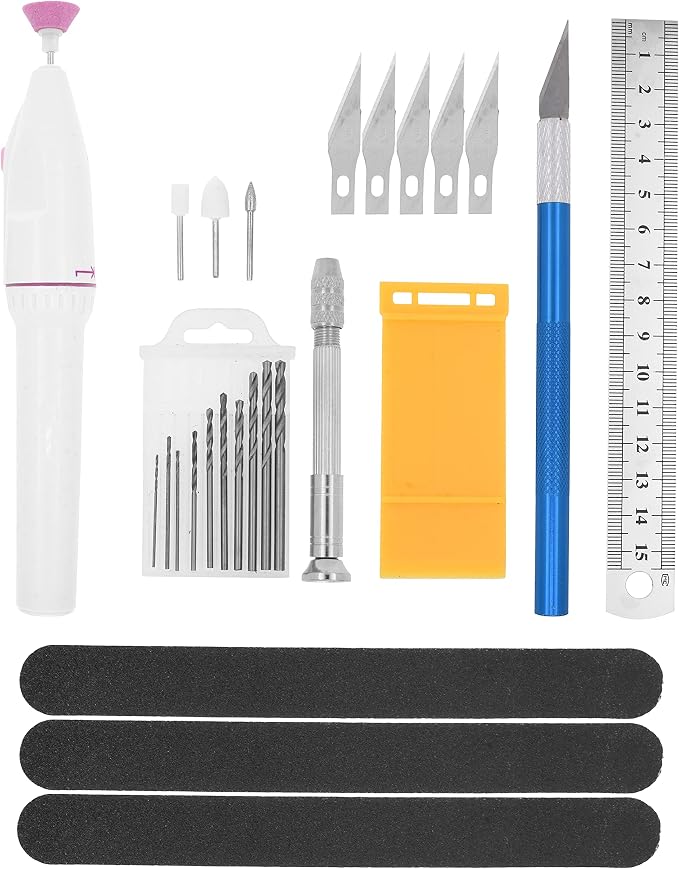 Mandala Crafts 33 PCS Plastic Model Tool Sets - Image 6