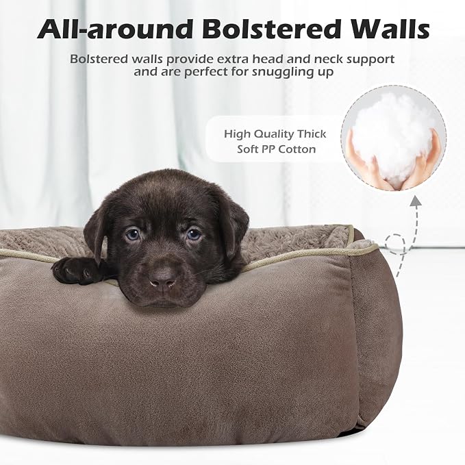 INVENHO X-Large Dog Bed Rectangle Washable Orthopedic Soft Calming Sleeping - Image 2