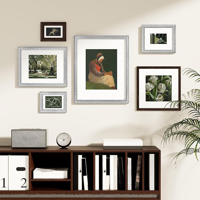 Vittanly 8x10 Picture Frames Set of 2, Ornate Vintage Photo Frame - Image 2