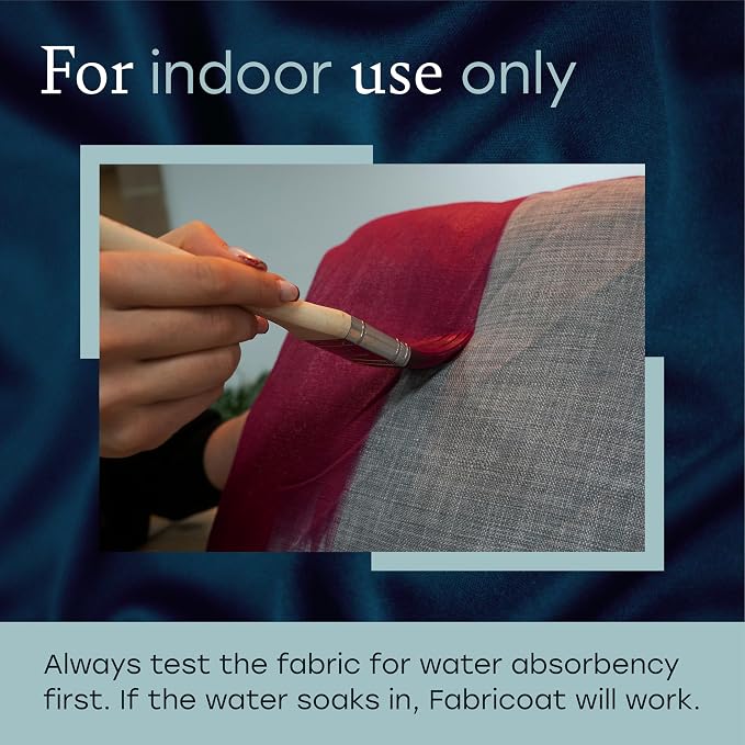 Fabricoat Blue Fabric Upholstery Paint & Dye | 250ml / 8.5 fl oz | Blue - Image 9