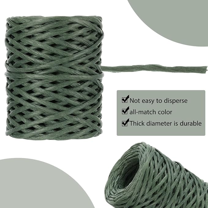Syhood 130 Feet Floral Wire Rustic Vine Bind Wire - Image 3