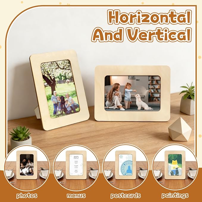 VOKOY 50 Pack Wooden Picture Frames - Image 4