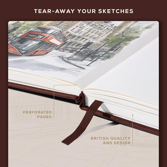 Beechmore Books A5 Mixed Media Sketchbook - Image 6