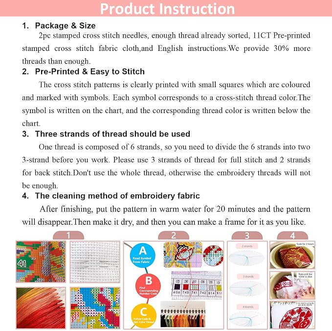 Zhenging Easter Cross Stitch Kit - Image 7