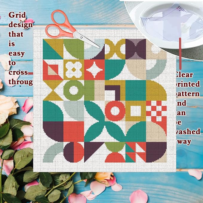 FREEBLOSS 11CT Cross Stitch Kit Cross Stitch Craft Kit - Image 3