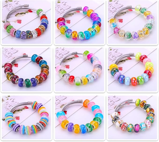 European Large Hole Spacer Charm Beads - Image 6
