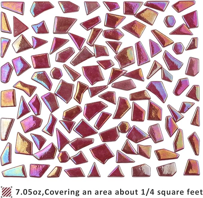 Youway Style Iridescent Glass Mosaic Tiles - Image 5
