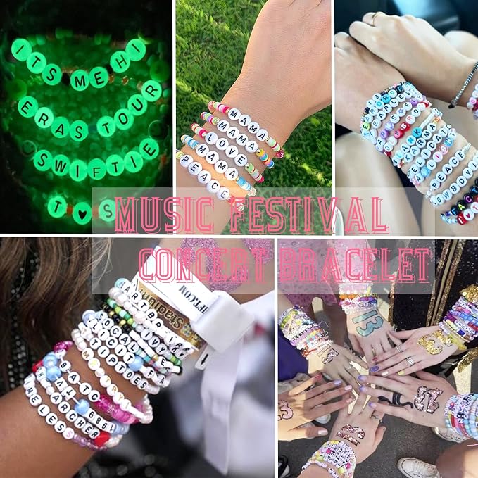 LZOUOWO Friendship Bracelet Kit Concert Bracelets Merch - Image 2