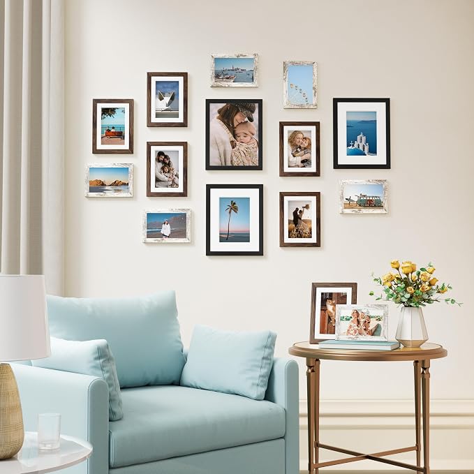 Vittanly 15 Pack Picture Frames Collage Wall Decor - Image 4