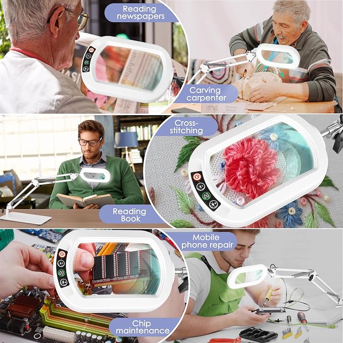 Drdefi 12X Square Magnifying Glass - Image 7