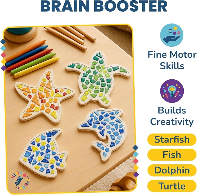 Little Jupiter DIY Mosaic Kit - Image 4