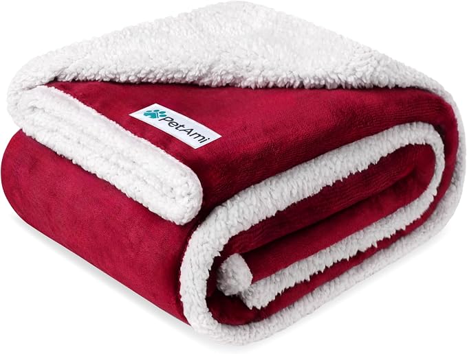 PetAmi Waterproof Dog Blanket for Small Medium Dog Puppy Cat Throw for Couch by PetAmi
