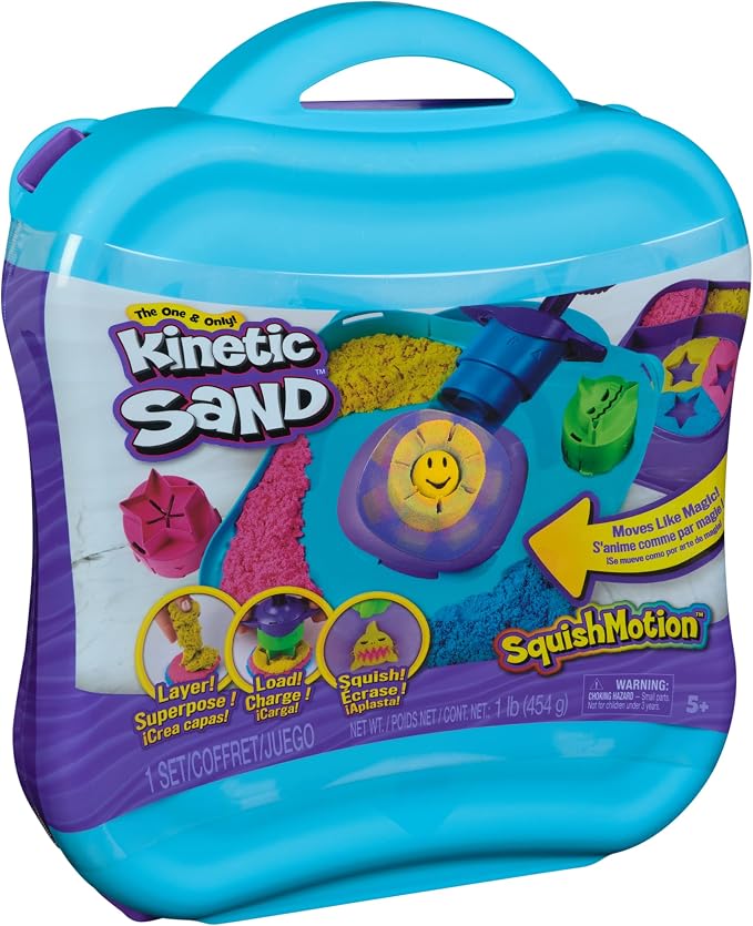Kinetic Sand SquishMotion Playset, Moldable Play Sand Sensory Toys, Ages 5+ | - Image 10