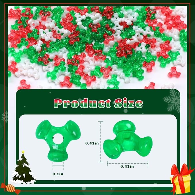 UPINS Christmas Tri Beads - Image 2