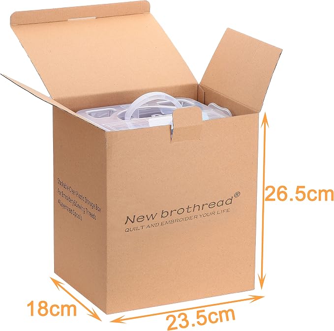 New brothread 80 Spools 500m Each Embroidery Machine Thread - Image 7