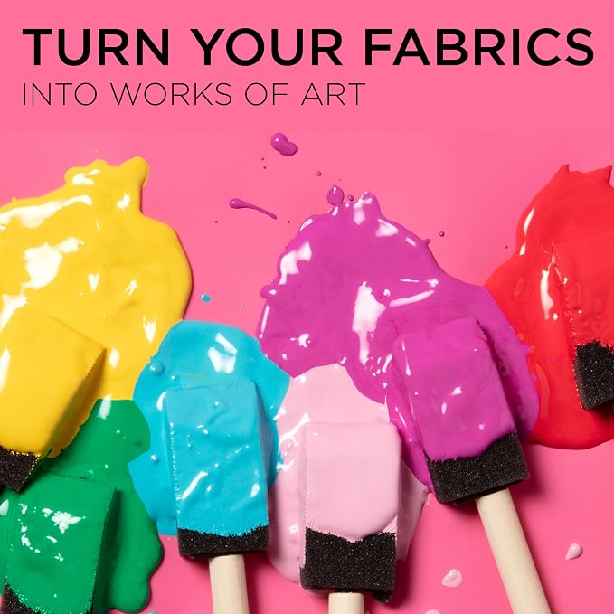 Tulip Soft Fabric Paint, Stays Soft and Flexible, Permanent Paint, - Image 4