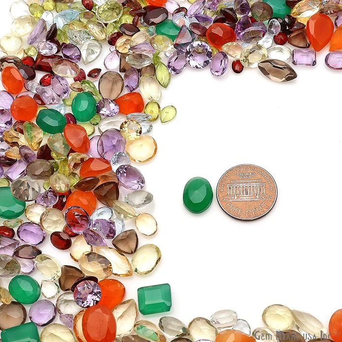 Mixed Gems Natural Loose Gemstones | 100% Natural Loose Gemstones bulk| Grade - Image 3