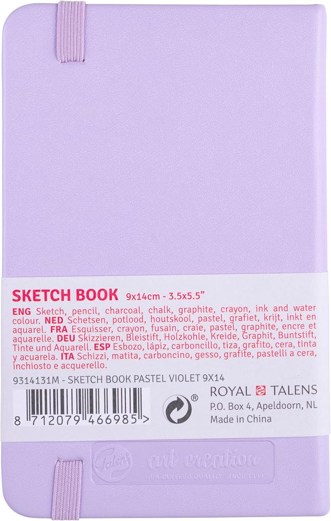 Tarence T9314-131M 452124 Art Creations Sketchbook, Drawing Notebook, 3.5 x 5.5 - Image 4