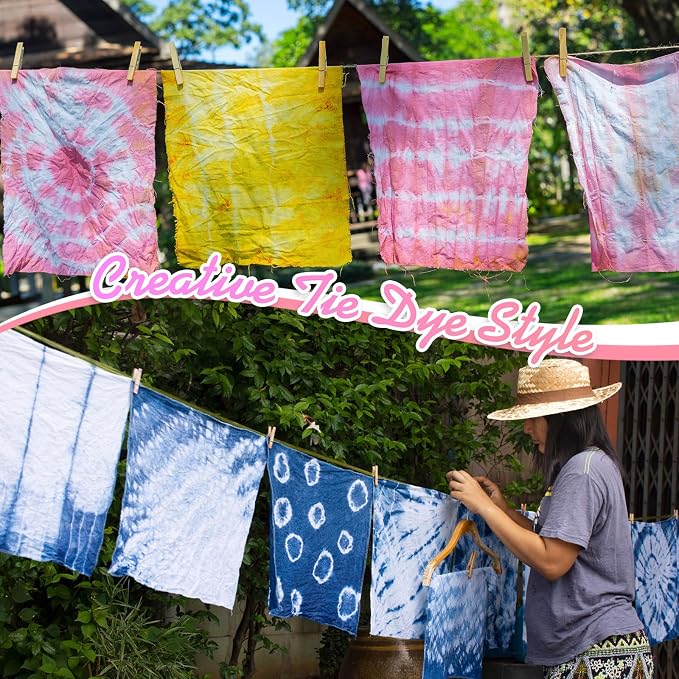 Chumia Cotton White Bandana for Tie Dying Bulk Blank Solid Handkerchiefs Unisex - Image 4