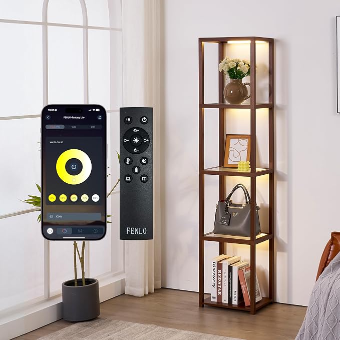 FENLO LED Display Shelf Unit – Dimmable Lighted Furniture by FENLO