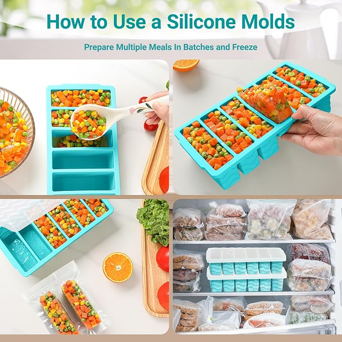 1/2 Cup Silicone Freezer Molds - Image 5