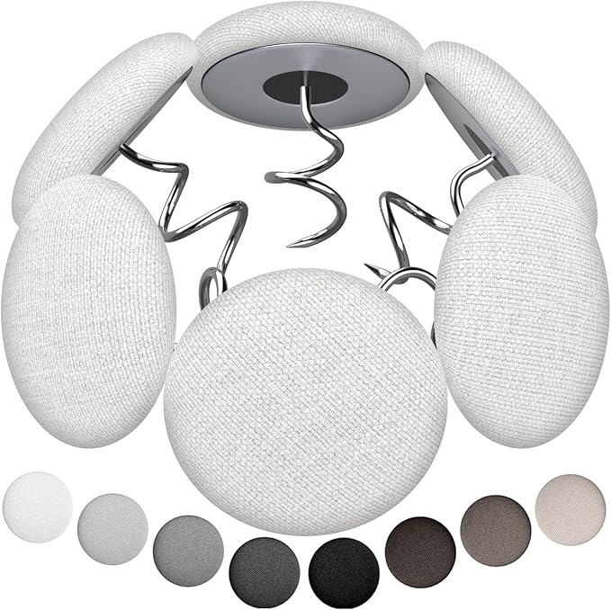 Linen Fabric-Covered Twist Pins - 8 Colors Upholstery Pins & Bed Skirt Pins -Used to Secure Sofa Cushion, Armrest Covers, Furniture & Bed Skir(12, White)