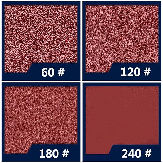 160pcs Mouse Sander Sandpaper and 3pcs Sanding Interface Pad, Detail Sander Sanding Sheets, Sanding Paper 60-240 Grit