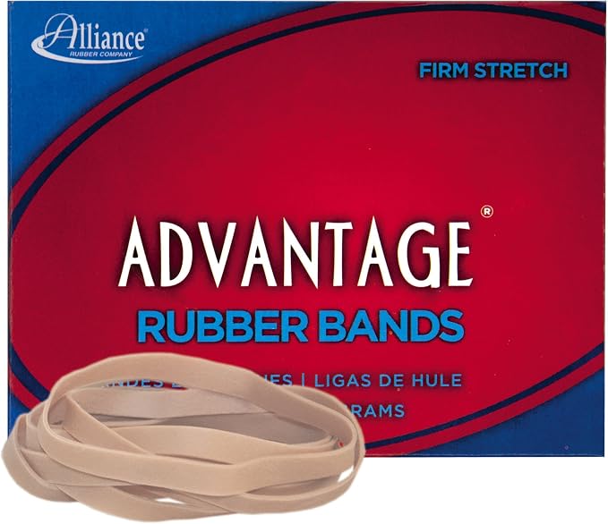 Alliance Rubber 26649 Advantage Rubber Bands Size #64, 1/4 lb Box Contains by Unknown
