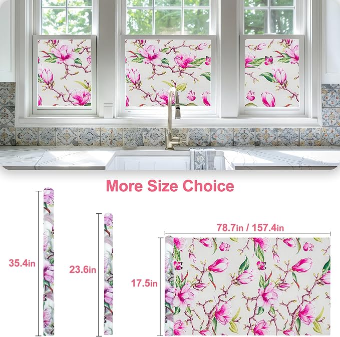 Window Privacy Film Stain Glass Window Film Rainbow Window Film Window clings - Image 8