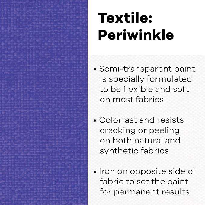 Textile Color Paint Periwinkle - Image 2