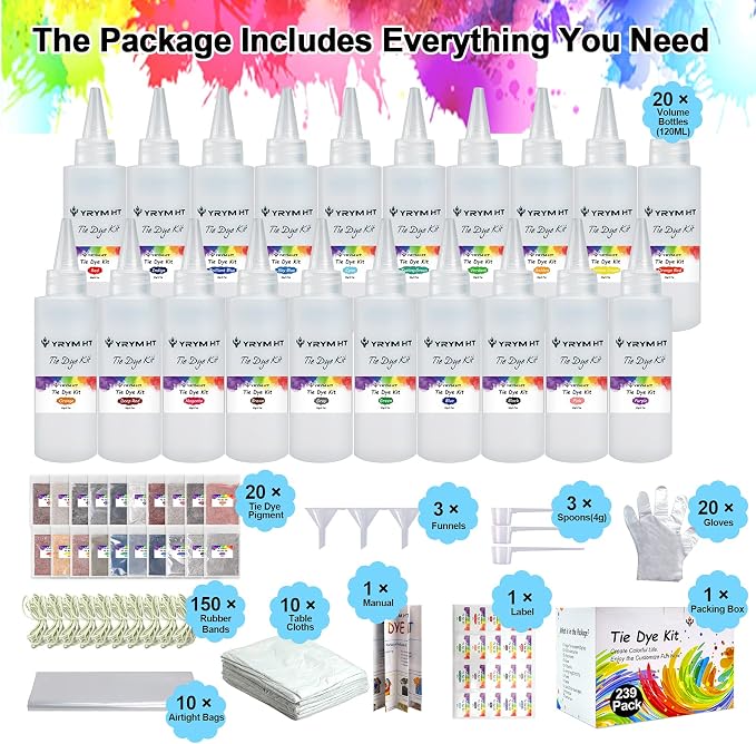 Large Tie Dye Kit for Kids and Adults - Image 4