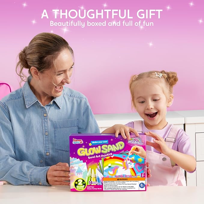 JOVA Klever Kits Glow Sand Art Kits - Image 9