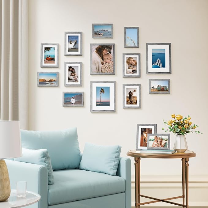 Vittanly 15 Pack Picture Frames Collage Wall Decor - Image 4