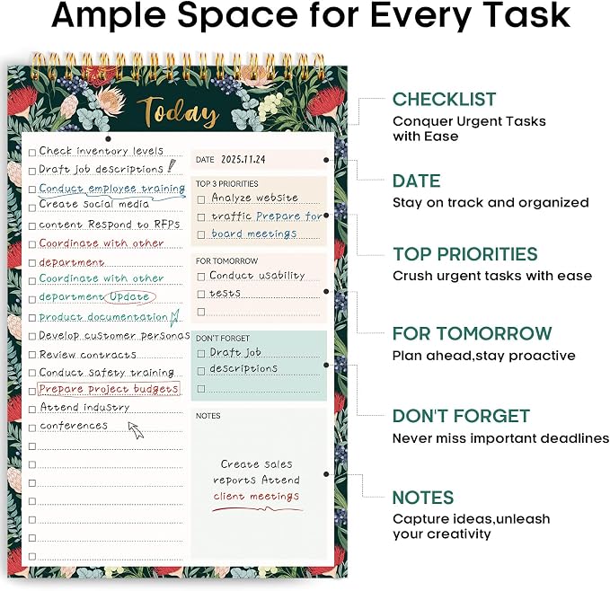 Taja To Do List Notepad - Image 2
