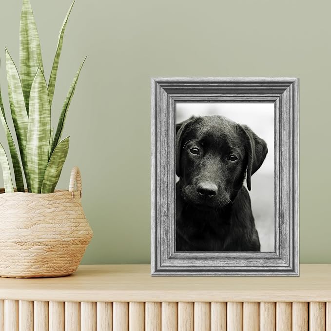 Lawrence Frames Sutter Burnished Picture Frame, 4 by 6-Inch - Image 3