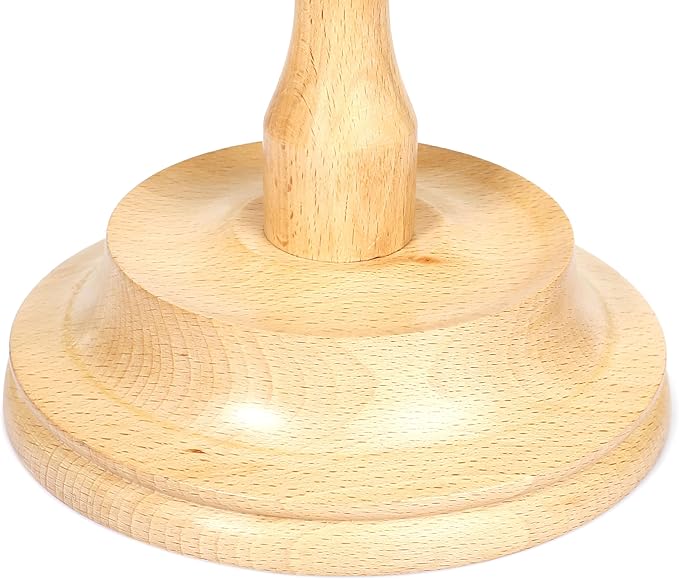 Handcrafted Wooden Table Top Yarn Swift – Beechwood Umbrella Swift for Knitting & Crocheting – Premium Yarn Winder Tool for Crafters & Fiber Artists – Smooth & Durable Design