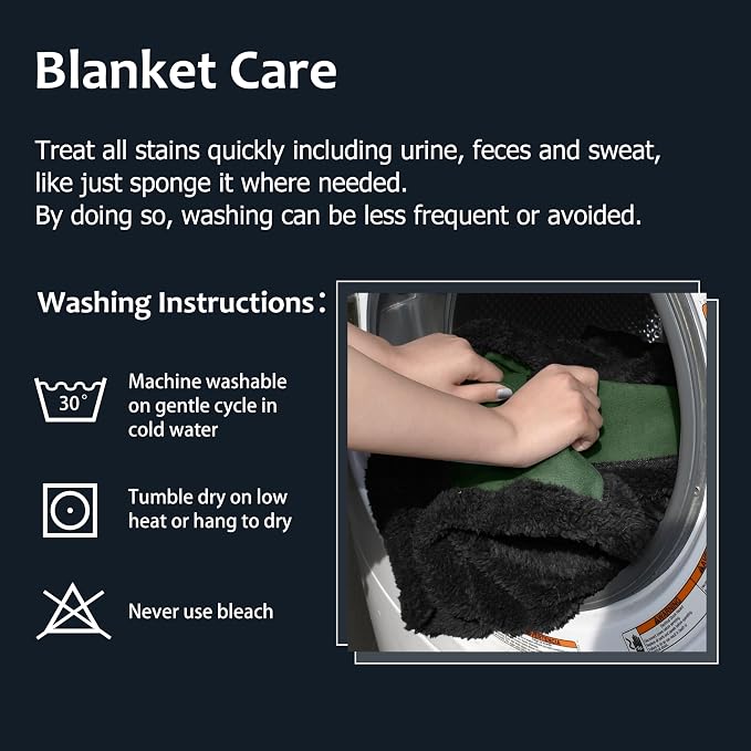 Kritter Planet Waterproof Bed Blanket, Washable Stain Proof Pad Bed Cover - Image 9
