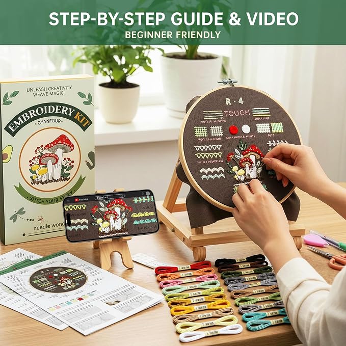 CYANFOUR 6 Stage Embroidery Kit - Image 3