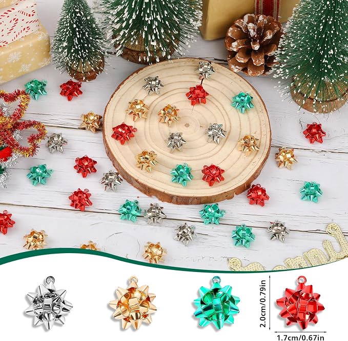 MARFOREVER 40 Pcs/20 Pairs Christmas Charms - Image 3