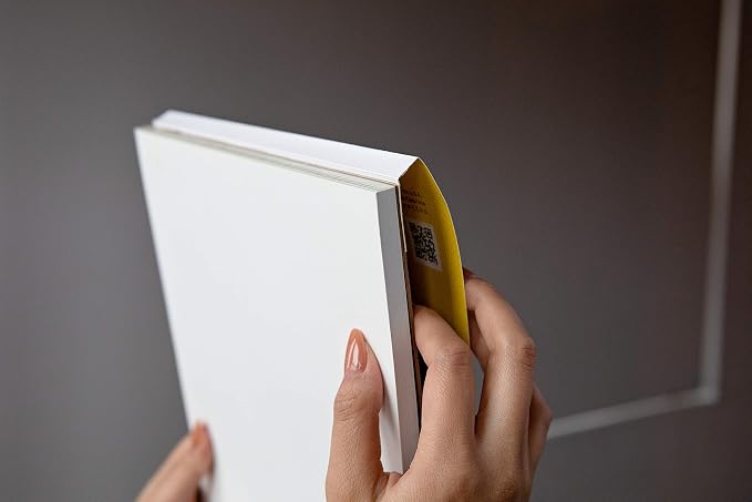 Strathmore 300 Series Canvas Paper Pad, Glue Bound, 6x6 inches, 10 Sheets - Image 4