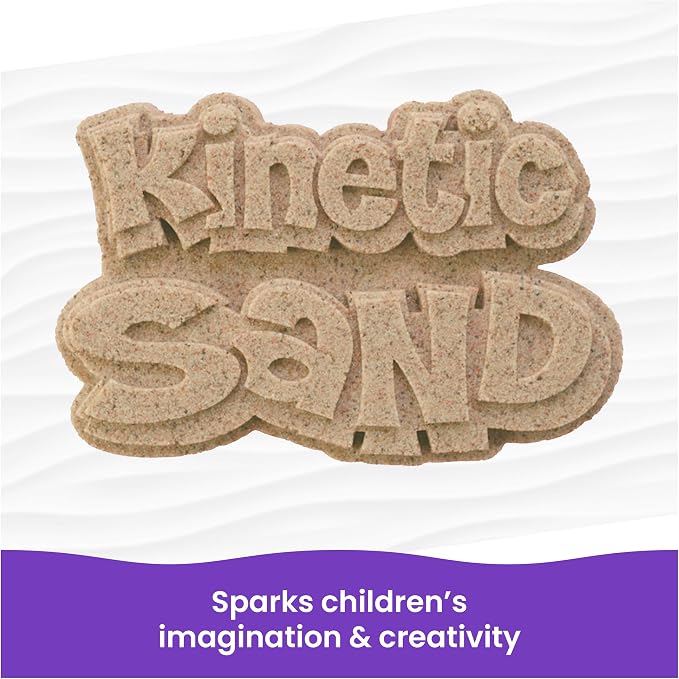 Kinetic Sand 2lb Brown, Moldable Play Sand Sensory Toys, Ages 3+ - Image 5