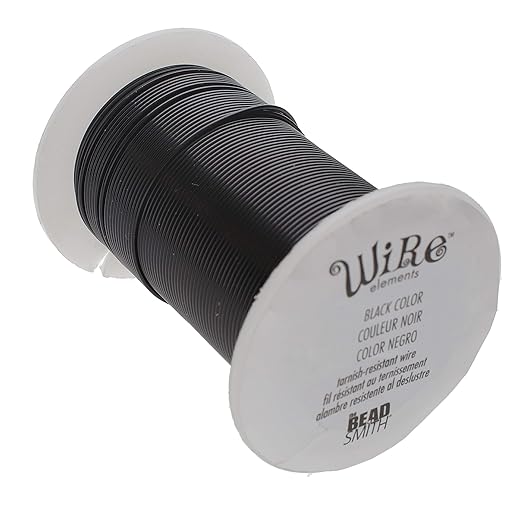 The Beadsmith Wire Elements 16-Gauge Lacquered Tarnish-Resistant Copper Wire by TheBeadsmith
