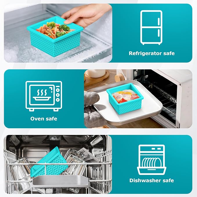 6 Pack-Silicone Freezer Tray - Image 7