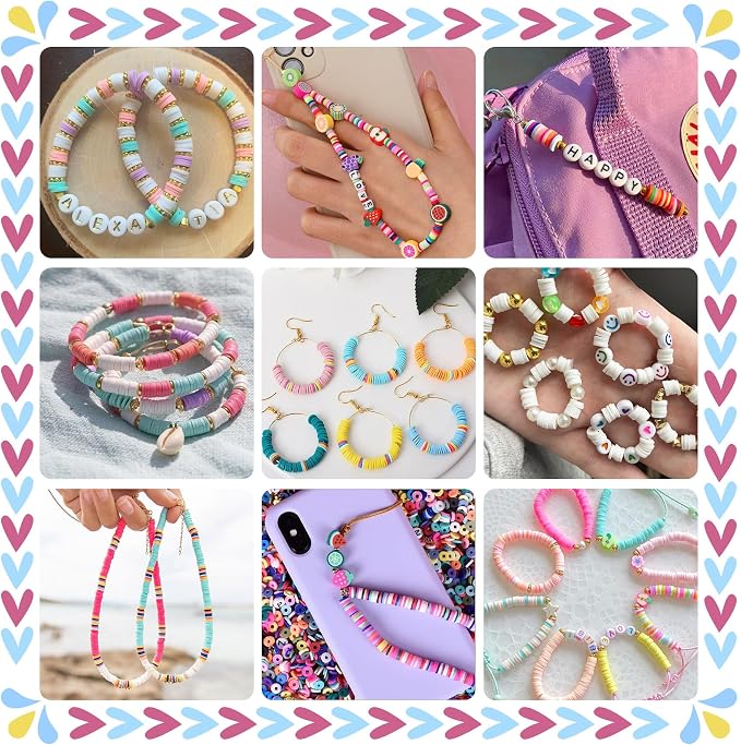 Gionlion 30, 168 Colors 8 Boxes Flat Preppy Beads - Image 5